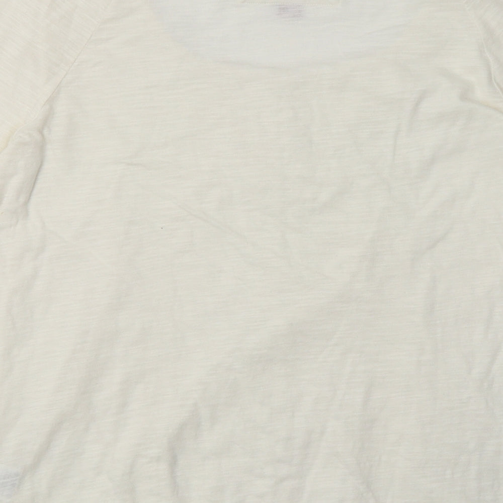 Matalan Womens Beige  Cotton Pullover Sweatshirt Size 16  Pullover