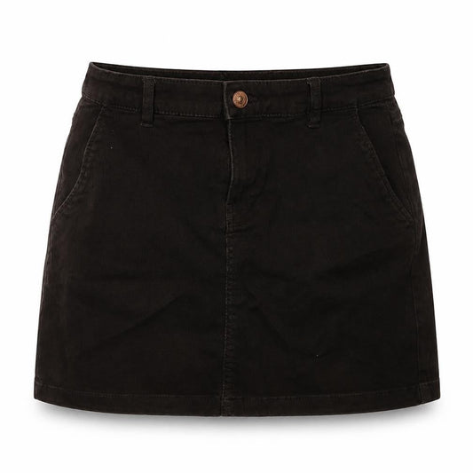 Womens UK Size 4 H&M A-Line Denim Skirt