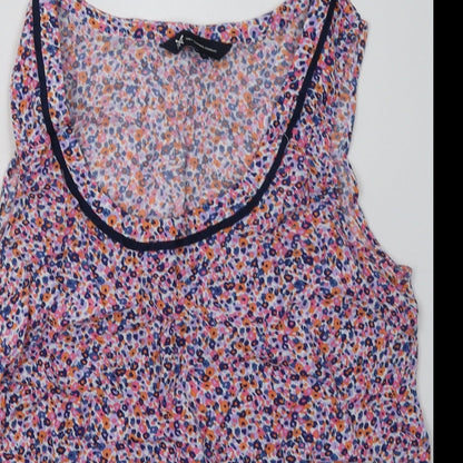 Womens UK Size 14 Crew Clothing Pink Basic Tank