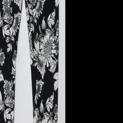 Womens UK Size S H&M Regular Fit Sweatpants Black Trousers