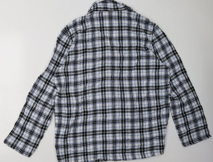 Mens UK Size XL Livergy Blue  Button-Up Long Sleeve Casual Shirt