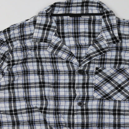 Mens UK Size XL Livergy Blue  Button-Up Long Sleeve Casual Shirt