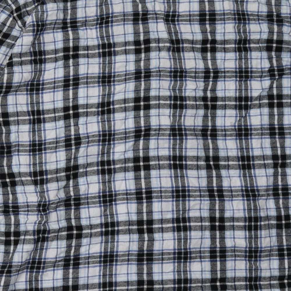 Mens UK Size XL Livergy Blue  Button-Up Long Sleeve Casual Shirt