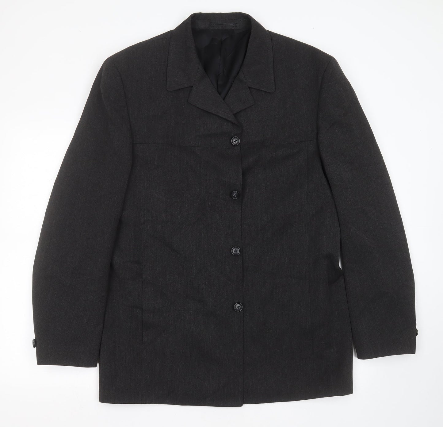 ARMANDO  Mens Grey  Polyester Jacket Suit Jacket Size 42