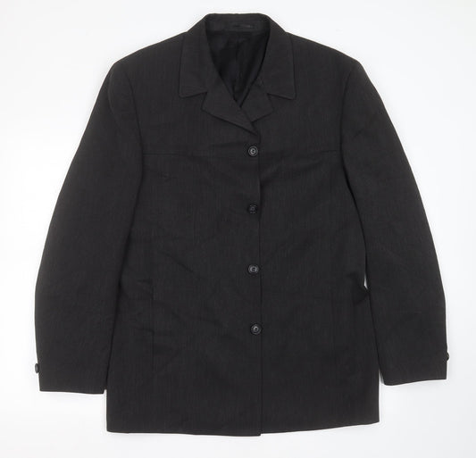 ARMANDO  Mens Grey  Polyester Jacket Suit Jacket Size 42