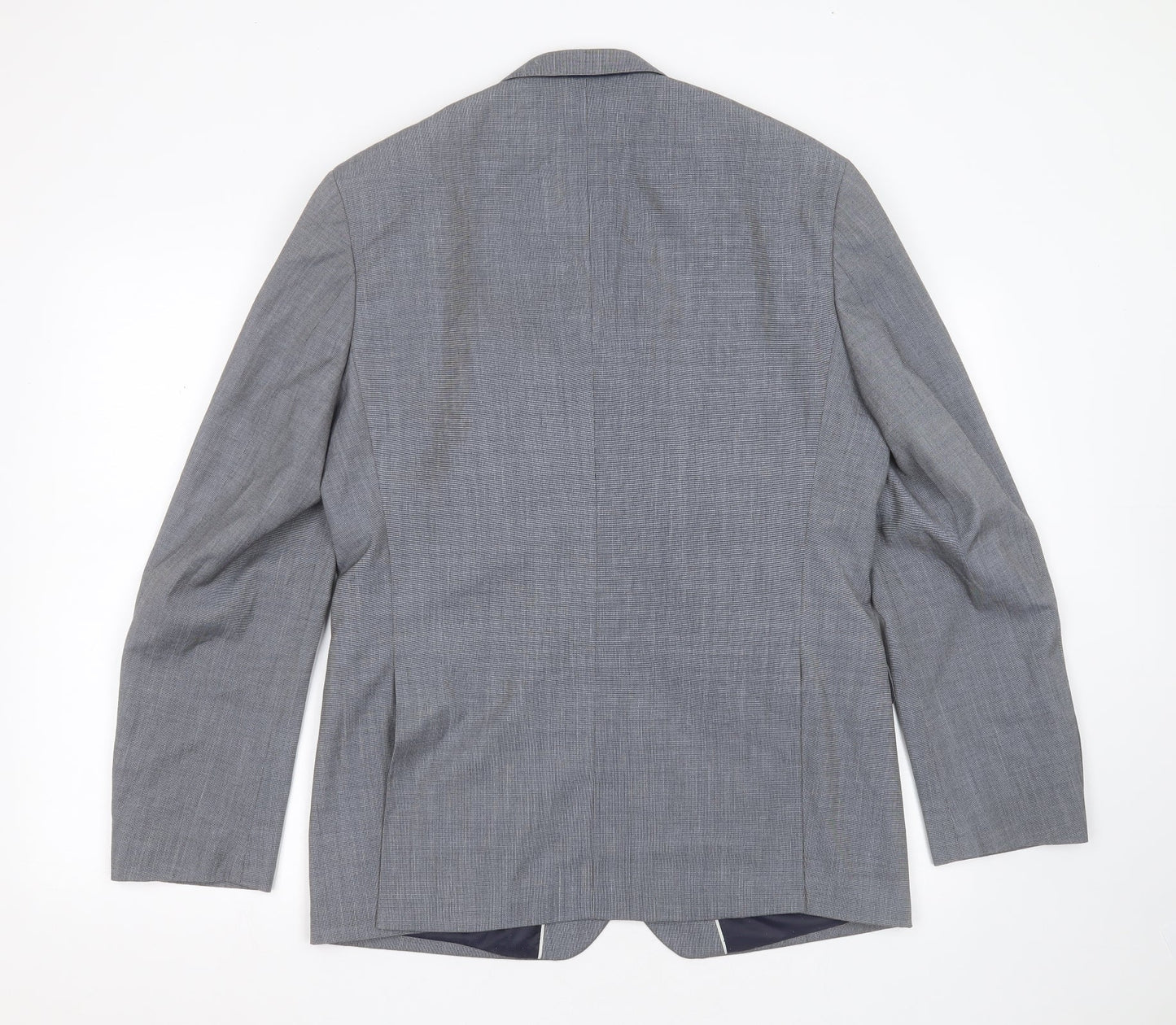 Mens UK Size 42 Burton Regular Grey Suit Jacket