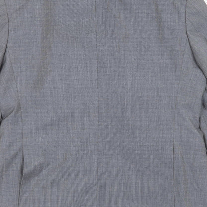 Mens UK Size 42 Burton Regular Grey Suit Jacket