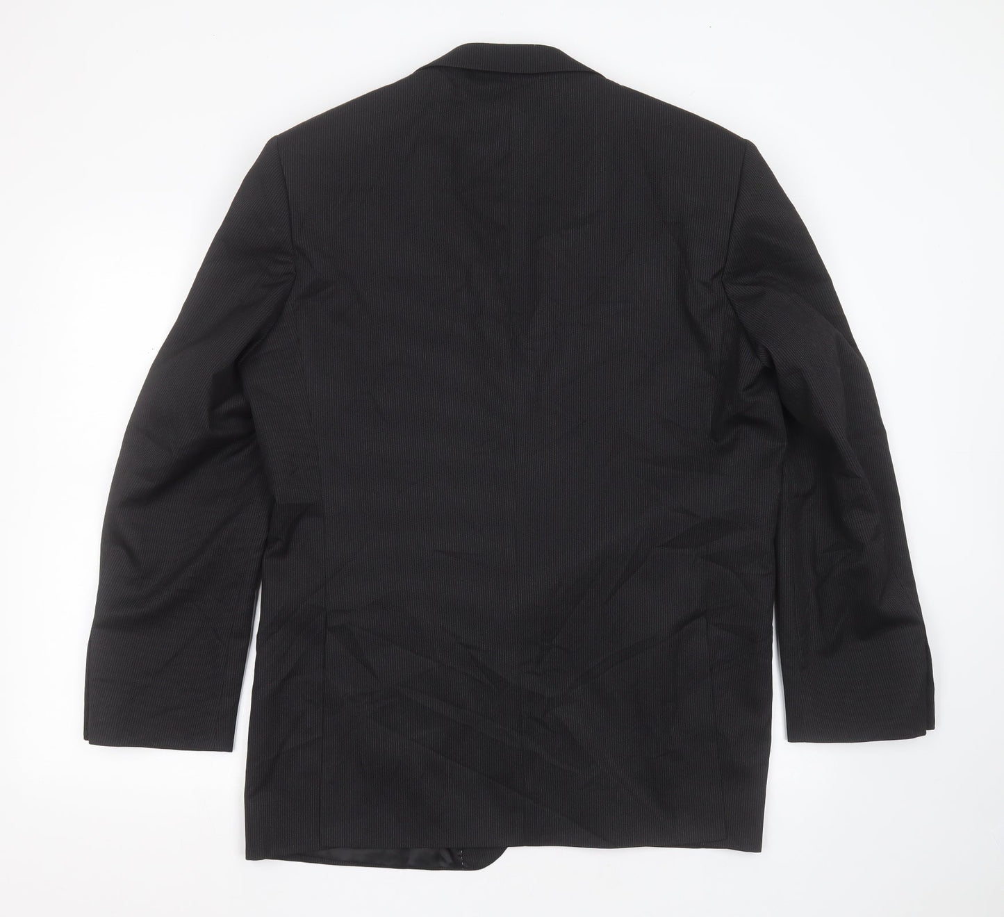 Mens UK Size 42 karl jackson Regular Black Suit Jacket