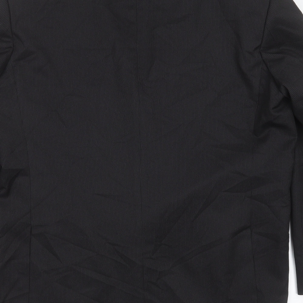 Mens UK Size 42 karl jackson Regular Black Suit Jacket