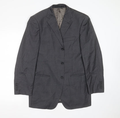 Mens UK Size 38 Marks and Spencer Regular Grey Suit Jacket