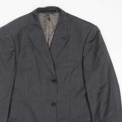 Mens UK Size 38 Marks and Spencer Regular Grey Suit Jacket