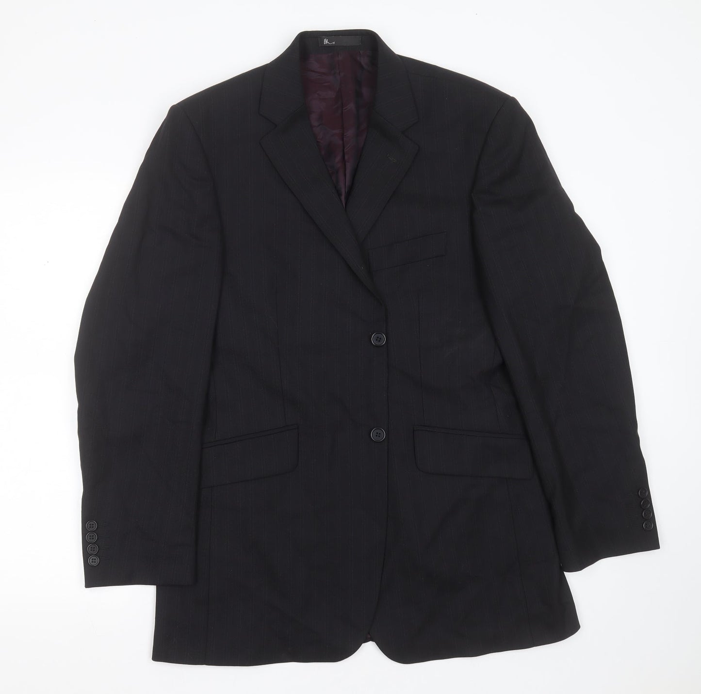 Mens UK Size 40 Burton Regular Black Suit Jacket