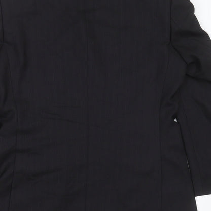 Mens UK Size 40 Burton Regular Black Suit Jacket