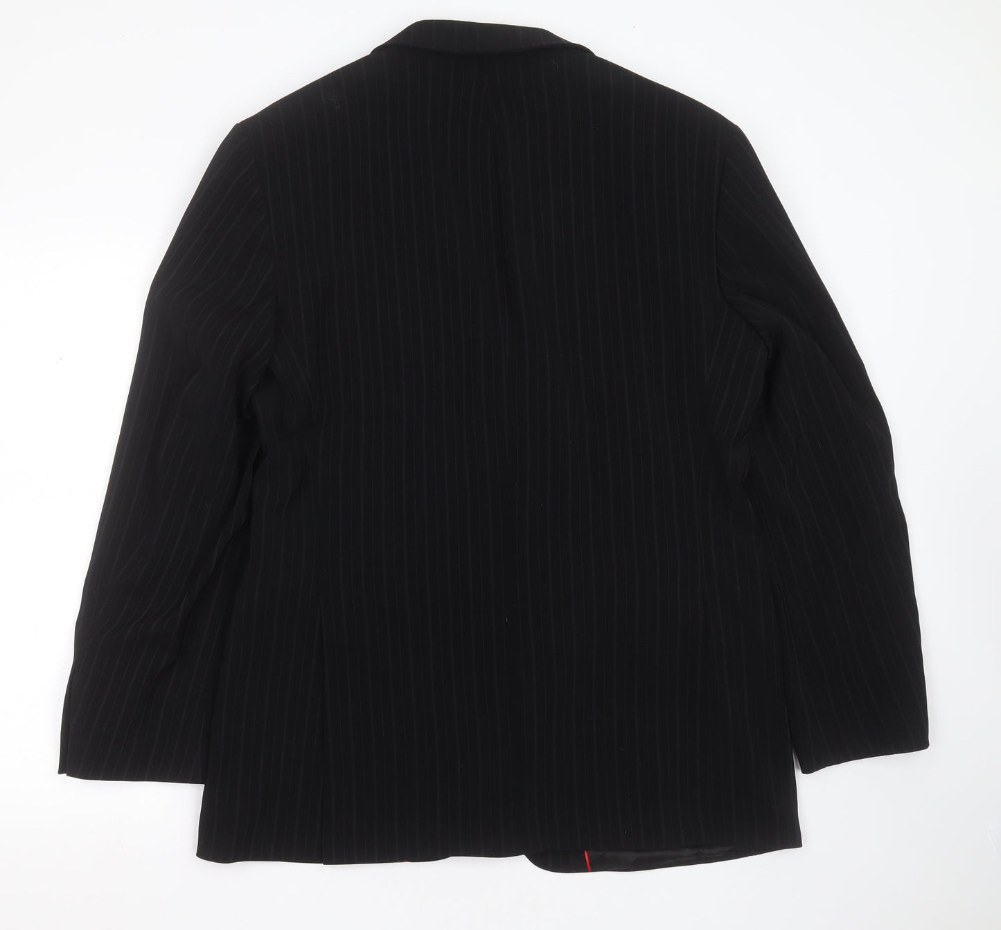 Mens UK Size 42 Milan Collection Regular Black Suit Jacket
