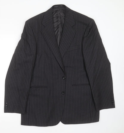 Mens UK Size 42 LABEL Regular Grey Suit Jacket