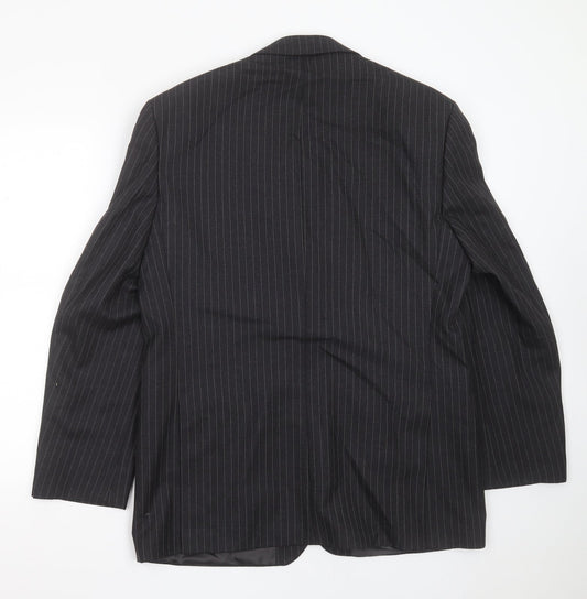 Mens UK Size 42 LABEL Regular Grey Suit Jacket