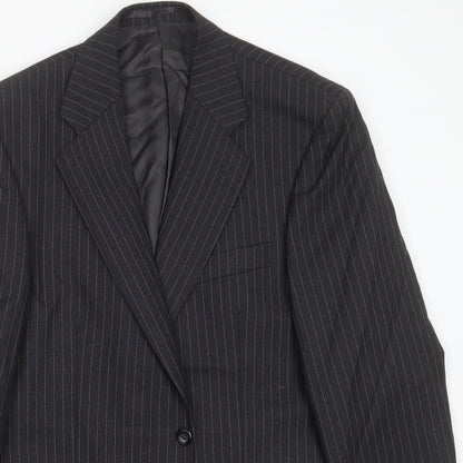 Mens UK Size 42 LABEL Regular Grey Suit Jacket