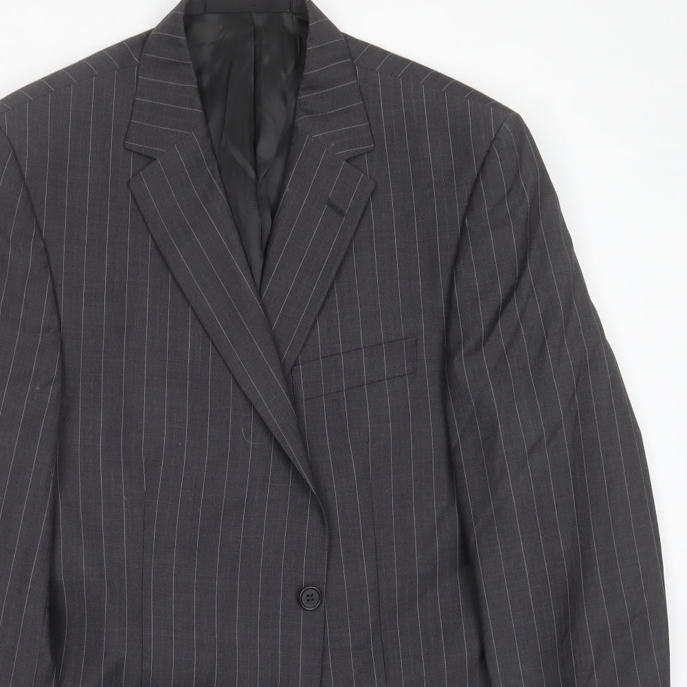 Mens UK Size 42 Marks and Spencer Regular Grey Suit Jacket