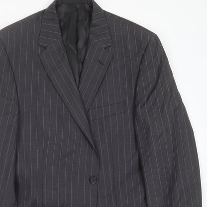 Mens UK Size 42 Marks and Spencer Regular Grey Suit Jacket