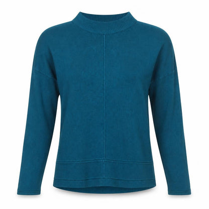 Womens UK Size M VIDA VI Blue Pullover Jumper