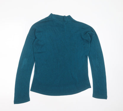 Womens UK Size M VIDA VI Blue Pullover Jumper