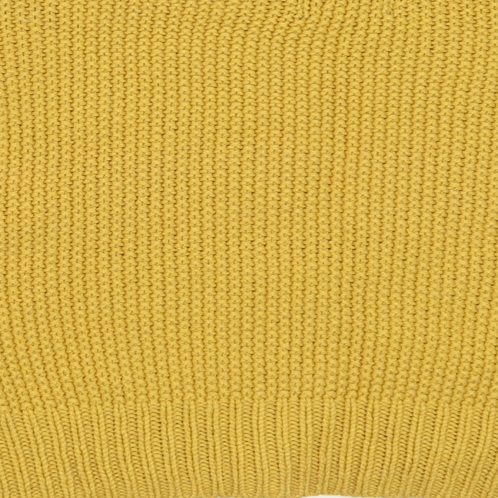 Womens UK Size S New Look Yellow Pullover Jumper