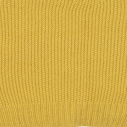 Womens UK Size S New Look Yellow Pullover Jumper