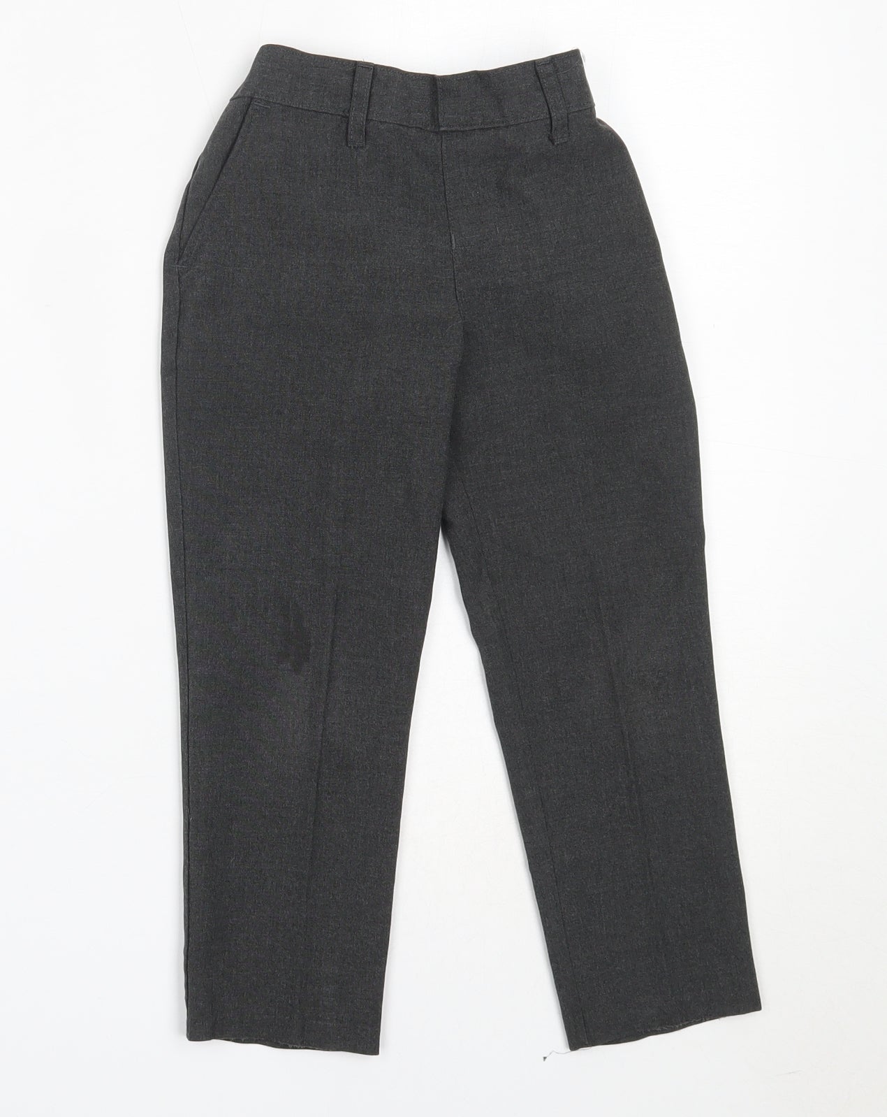 Marks and Spencer Boys Grey  Polyester Dress Pants Trousers Size 3-4 Years  Regular  - school