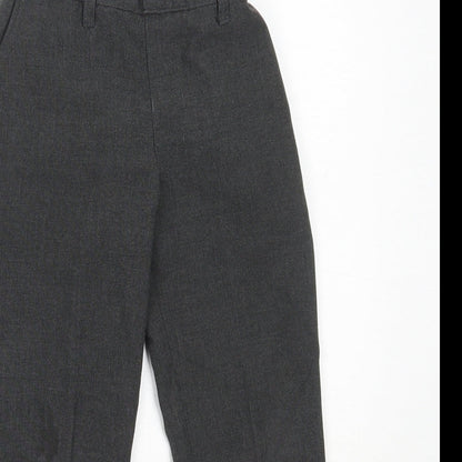 Marks and Spencer Boys Grey  Polyester Dress Pants Trousers Size 3-4 Years  Regular  - school