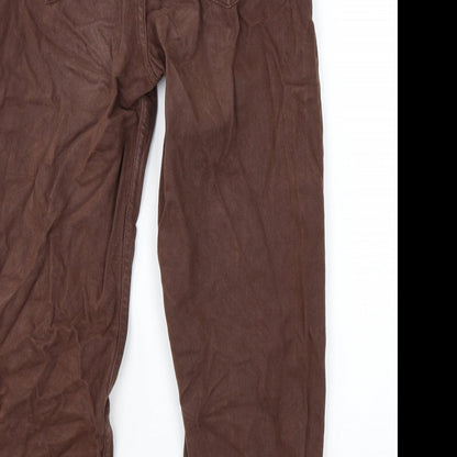 Pull&Bear Womens Brown   Cropped Jeans Size 8 L25 in Regular