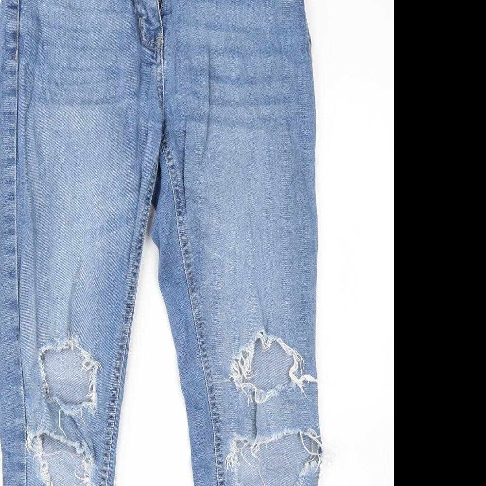 Quiz Womens Blue  Cotton Skinny Jeans Size 8 L29 in Regular