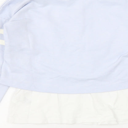 H&M Girls Multicoloured  Cotton Pullover Sweatshirt Size 9-10 Years   - Sweatshirt with T shirt