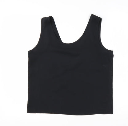 Womens UK Size 12 St Michael Black Basic Tank
