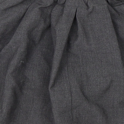 Nutmeg Girls Grey  Polyester A-Line Skirt Size 5-6 Years  Regular  - School wear