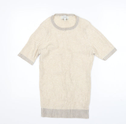 Womens UK Size 16 NEXT Beige Pullover Jumper