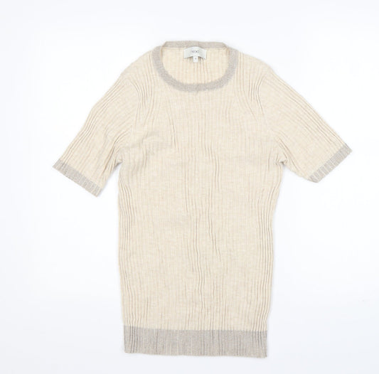 Womens UK Size 16 NEXT Beige Pullover Jumper
