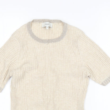 Womens UK Size 16 NEXT Beige Pullover Jumper