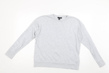 Womens UK Size M New Look Grey Pullover Jumper