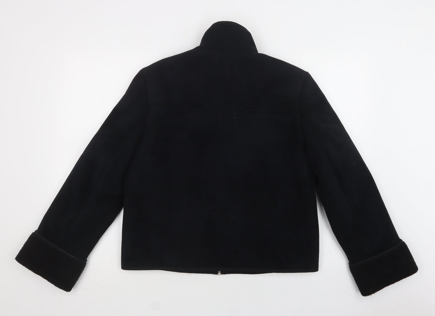 Nexrt Womens Black   Jacket  Size 12  Zip
