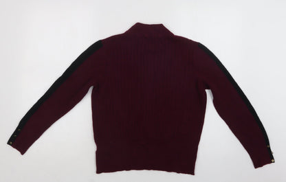 Womens UK Size 16 M7S Purple Pullover Jumper