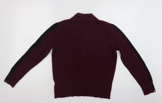 Womens UK Size 16 M7S Purple Pullover Jumper