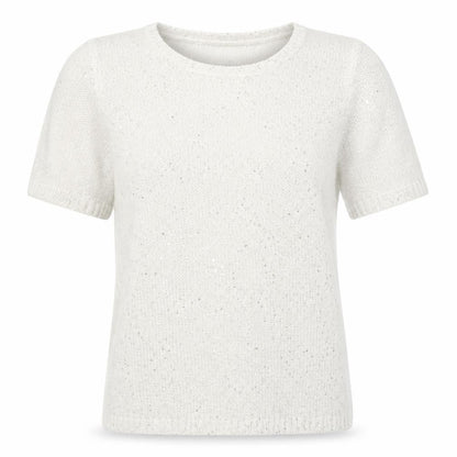 Womens UK Size 8 M&S White Pullover Jumper