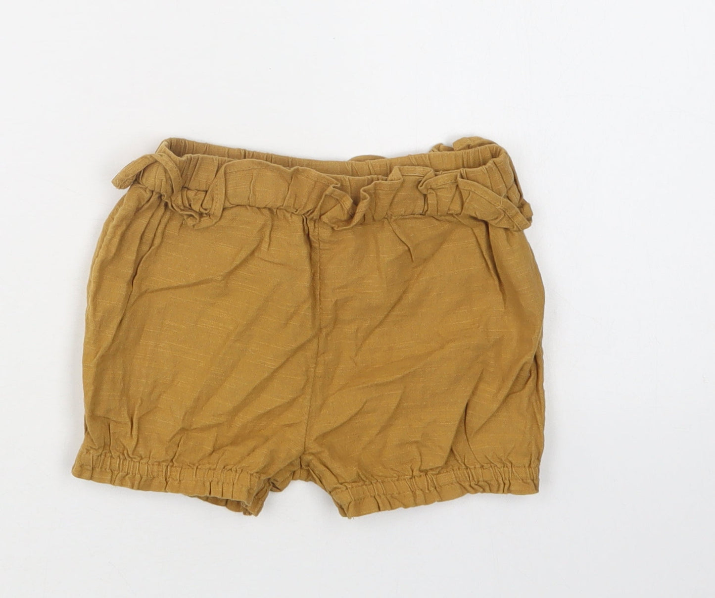 TU Baby Beige  Cotton Cropped Trousers Size 12-18 Months