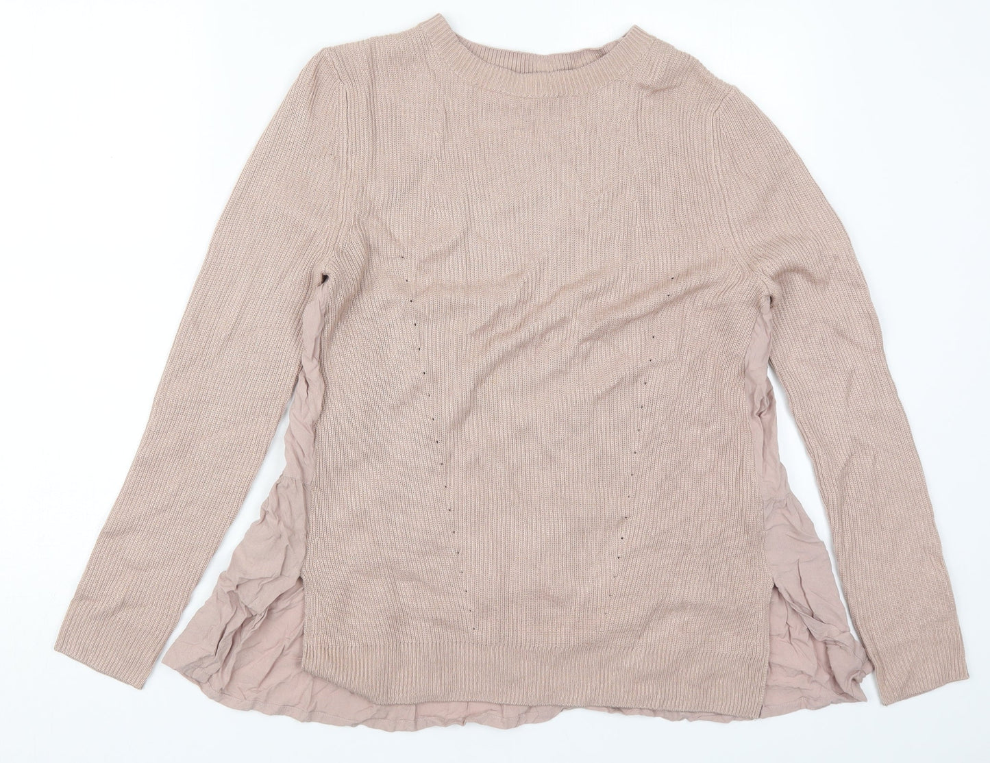 Womens UK Size 10 Marks and Spencer Pink Pullover Jumper