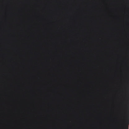 Sazenger Mens Black  Polyester  Polo Size XS Collared Pullover