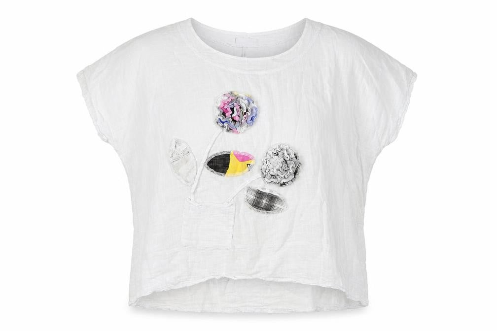 Womens UK Size M New Collection White Basic Blouse