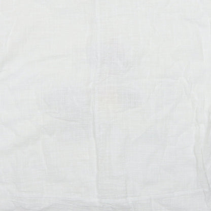 Womens UK Size M New Collection White Basic Blouse