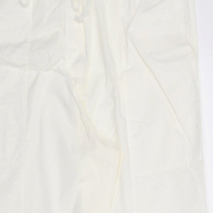 Womens UK Size 16 M&S Regular Fit  Ivory Trousers