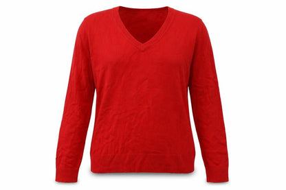 Womens UK Size 12 Marks and Spencer Red Pullover Sweatshirt