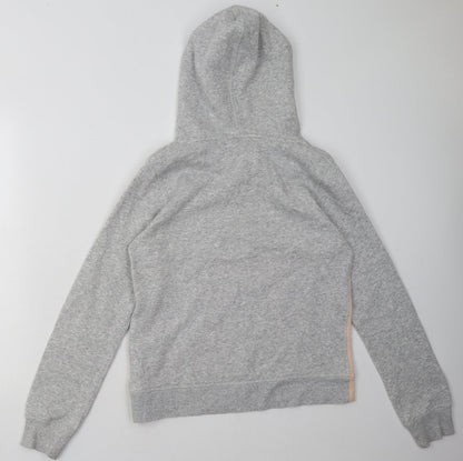 H&M Girls Grey Plaid Cotton Pullover Hoodie Size 14 Years  Pullover - New York